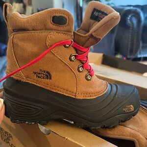 The North Face Tan and Black Outdoor Boots
